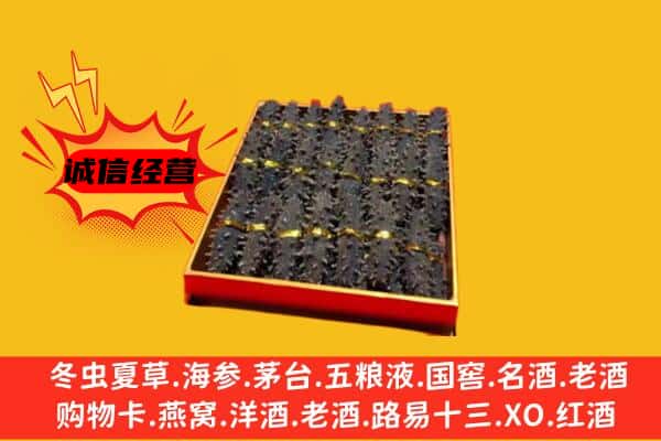 新源县回收海参